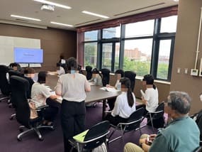 猛暑にも負けず！8社を巡る企業見学