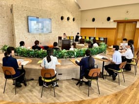 猛暑にも負けず！8社を巡る企業見学